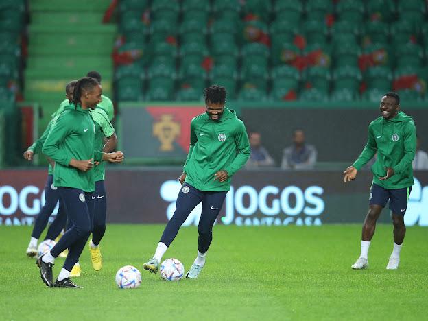 Onuachu Lights Up Super Eagles Final Training Session With Goals Ahead Of Portugal Friendly Game