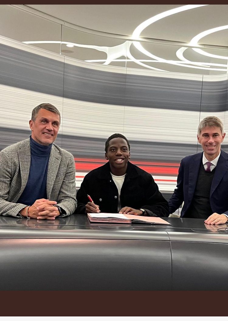 He Is A Special Case – Nigeria U20 Coach Courts AC Milan 17 Year Old Wonderkid Who Recently Signed Pro Deal