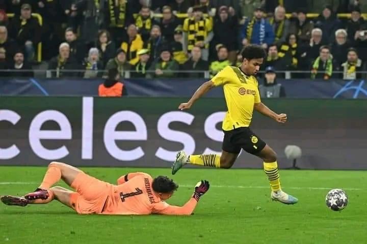 Eating Nigerian Fufu Helped Me Scored Winner Against Chelsea – Dortmund Karim Adeyemi Reveals