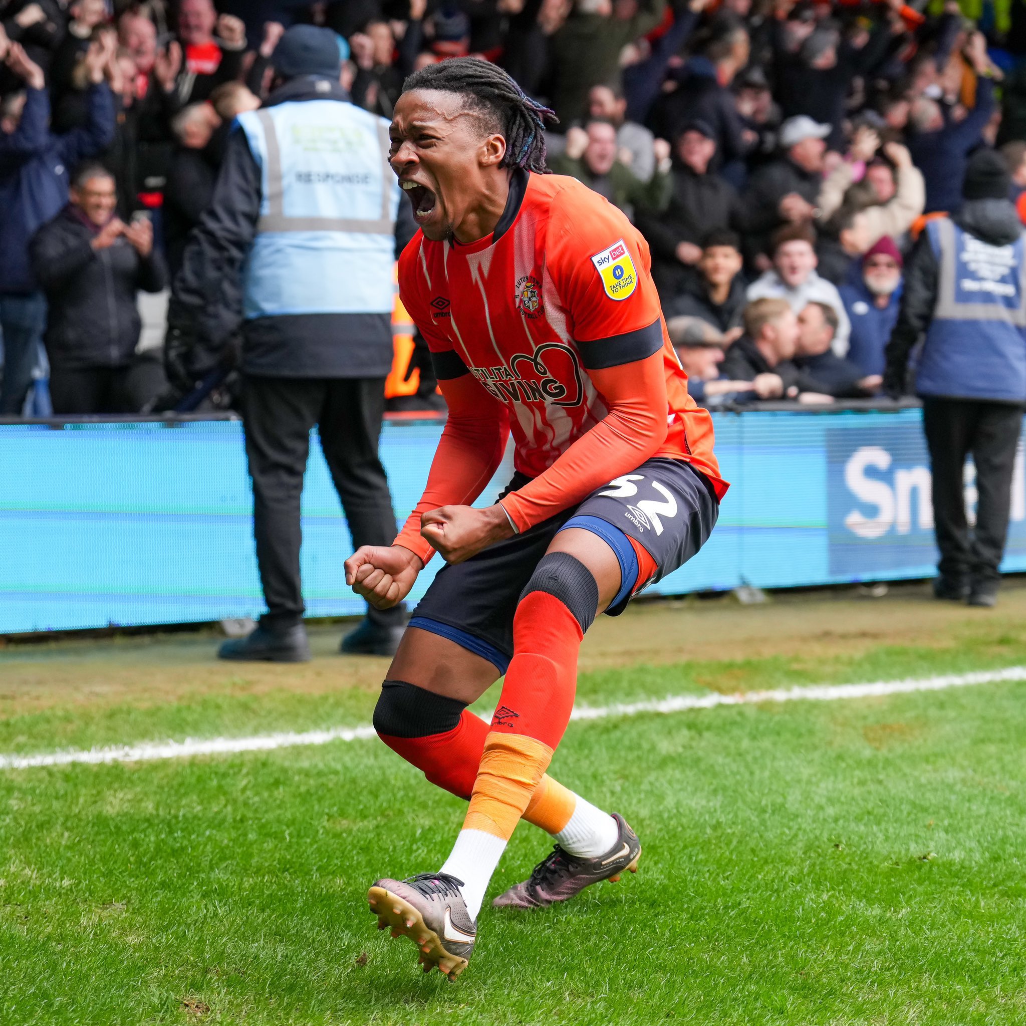 Gabe Osho- Relatively Unknown Nigerian Defender Shinning Bright For English Premier League Hopefuls Luton