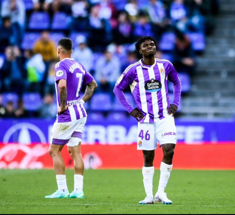Ex Nigeria U17 Winger Makes LaLiga Debut For Real Valladolid