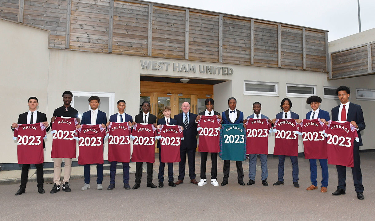 Four Nigerian Youngsters In List Of 12 Players Signed By West Ham On Scholarship Deals