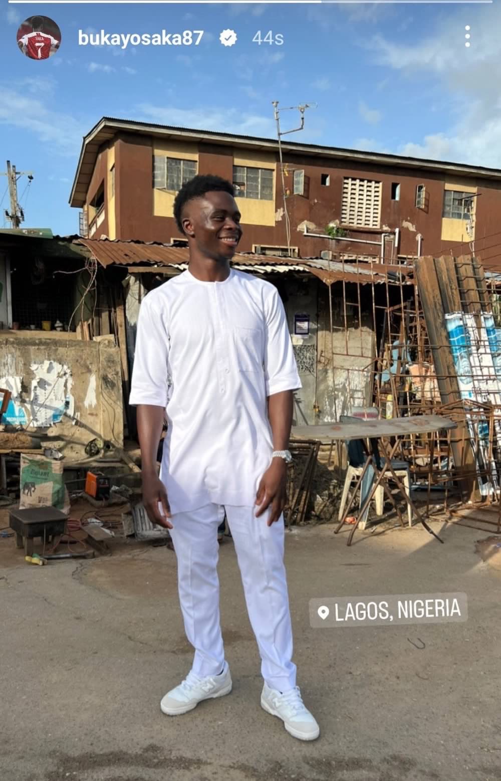 Saka Reveals How Close He Came To Playing For Super Eagles Ahead Of England, Hints At Meeting Nigerian President