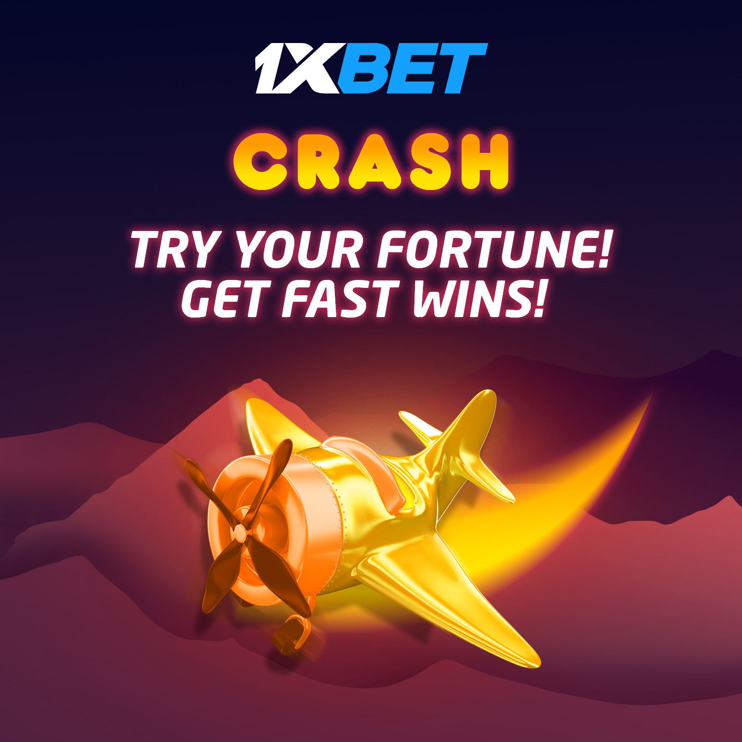 Try your luck in the Crash game and win big money!