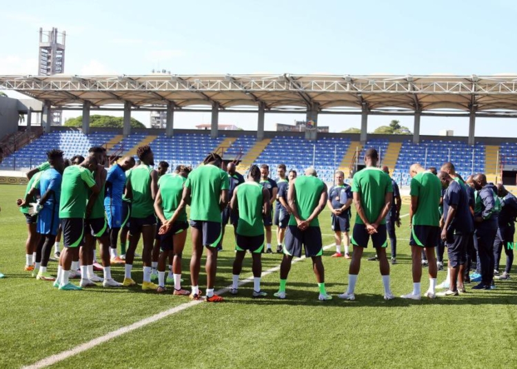 Osimhen Joins Super Eagles Training, Gets New Partner In Attack For AFCON Qualifiers Game