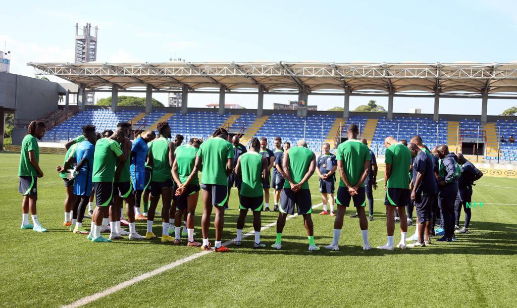 Osimhen Joins Super Eagles Training, Gets New Partner In Attack For AFCON Qualifiers Game