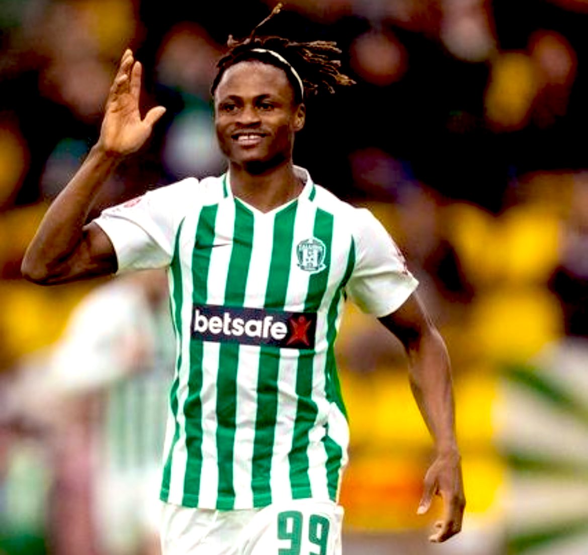 UCL- Red Hot Nigerian Striker Oyewusi Scores For Lithuanian Side In Shock Draw Against Galatasaray