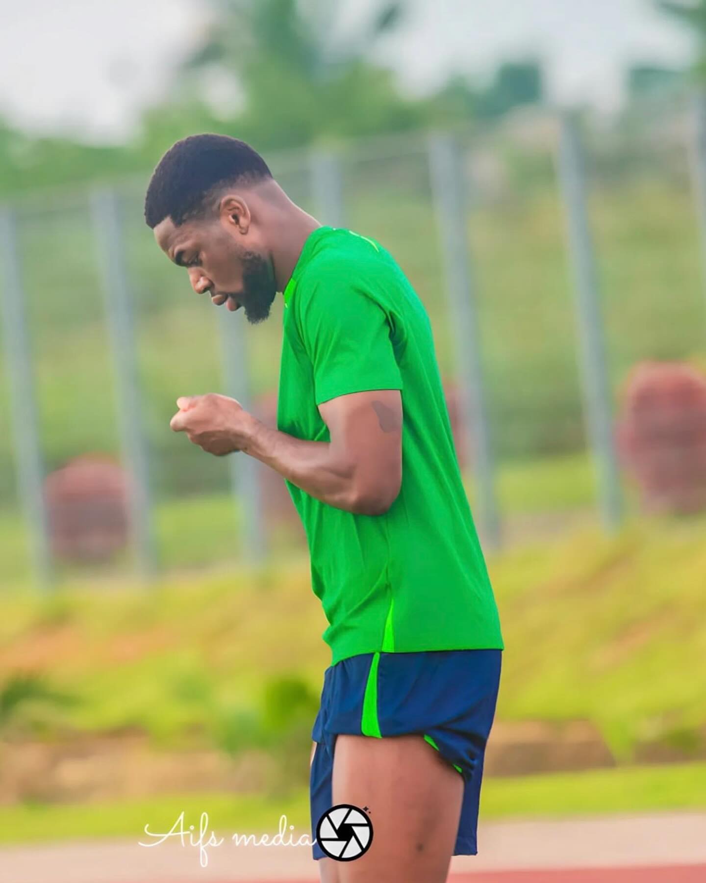 Ex Germany Youth International Torunarigha ‘Short Of Words” After First Training Session With Super Eagles