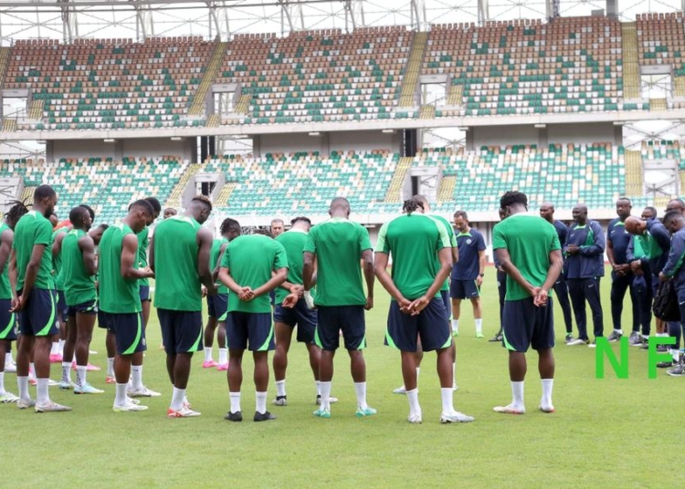 Details Of Super Eagles Training – Boniface Dazzles, Osimhen Stars, Top Marks For Iheanacho