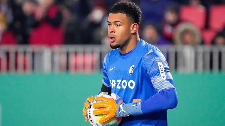 First Choice Goalkeeper Of Bundesliga Side Freiburg Atubolu Confirms His Nigerian Identity