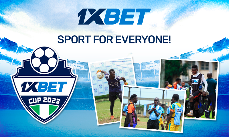 1XCUP football tournament is in full swing and legendary Daniel Amokachi joined the party!