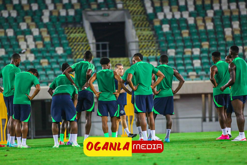 Super Eagles Likely XI- Moffi Leads Attack, Iheanacho On The Right, Aina Starts Ahead Of Osayi-Samuel