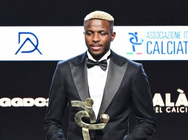 Victor Osimhen Wins Africa Player Of The Year Award