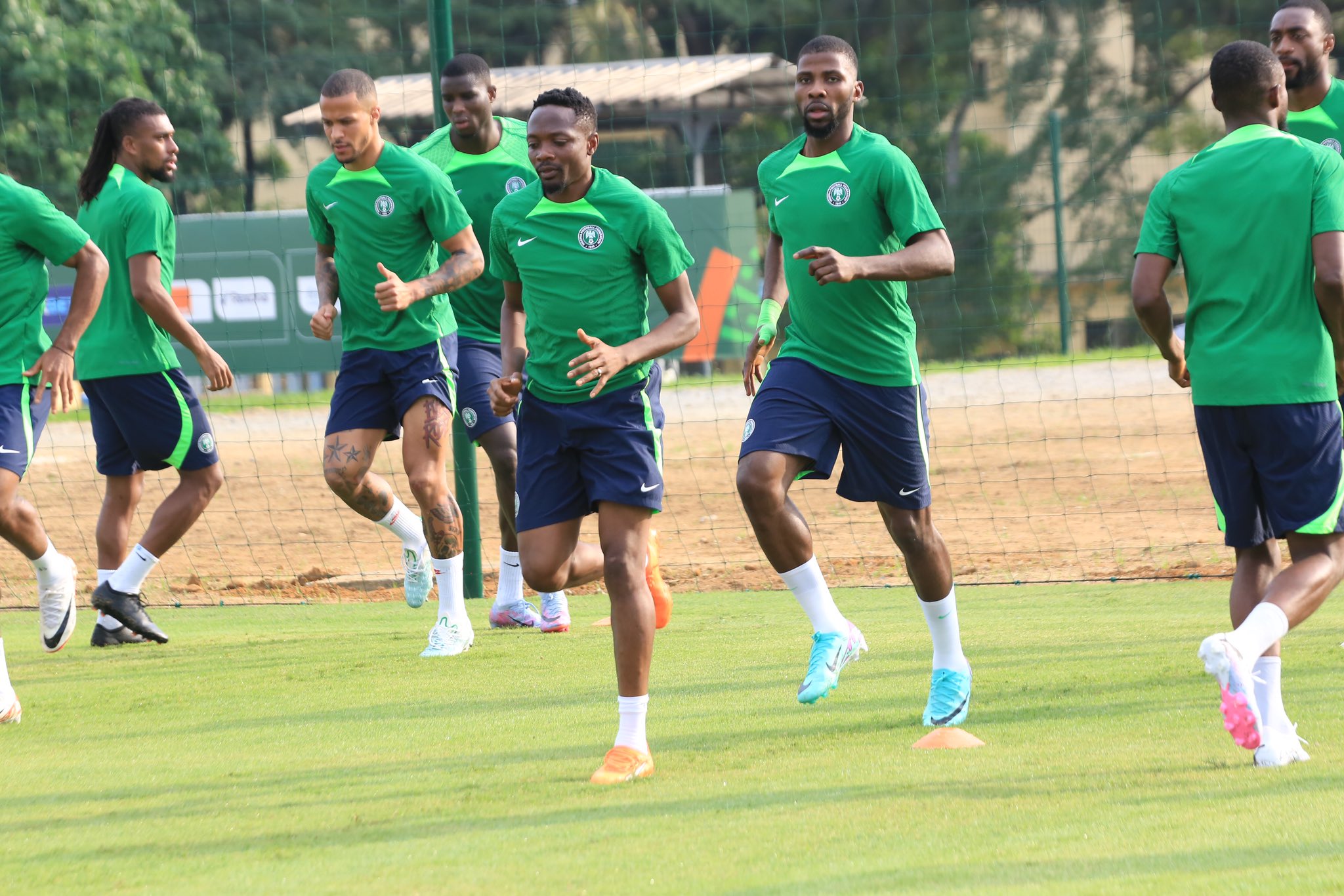Iheanacho Steals The Show In Super Eagles Training, Chukwueze Dazzles Ahead Of Ivory Coast Clash