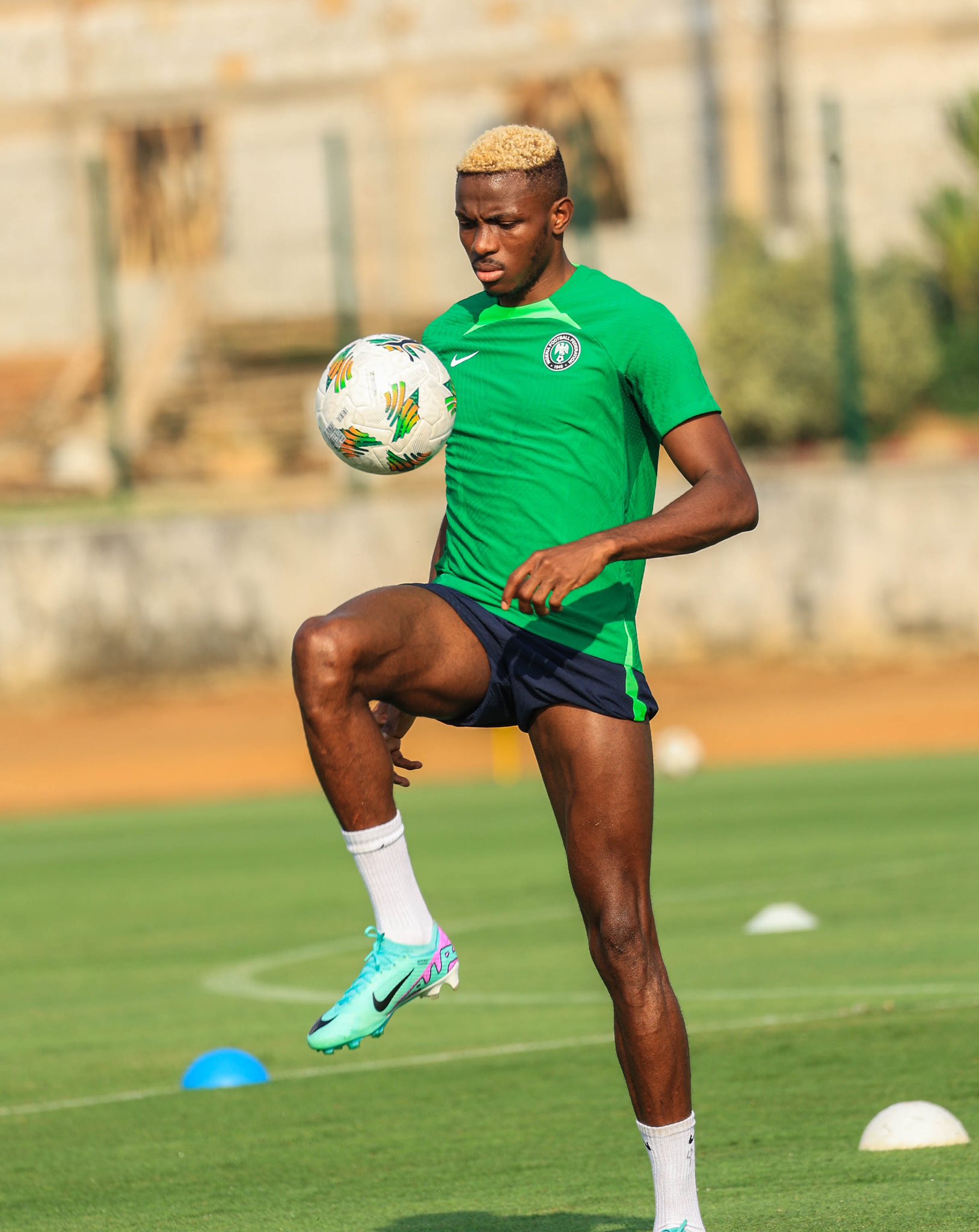 Musa Gets New Role In Super Eagles Attack With Osimhen “On Ice” In Training Ahead Of Opening Game