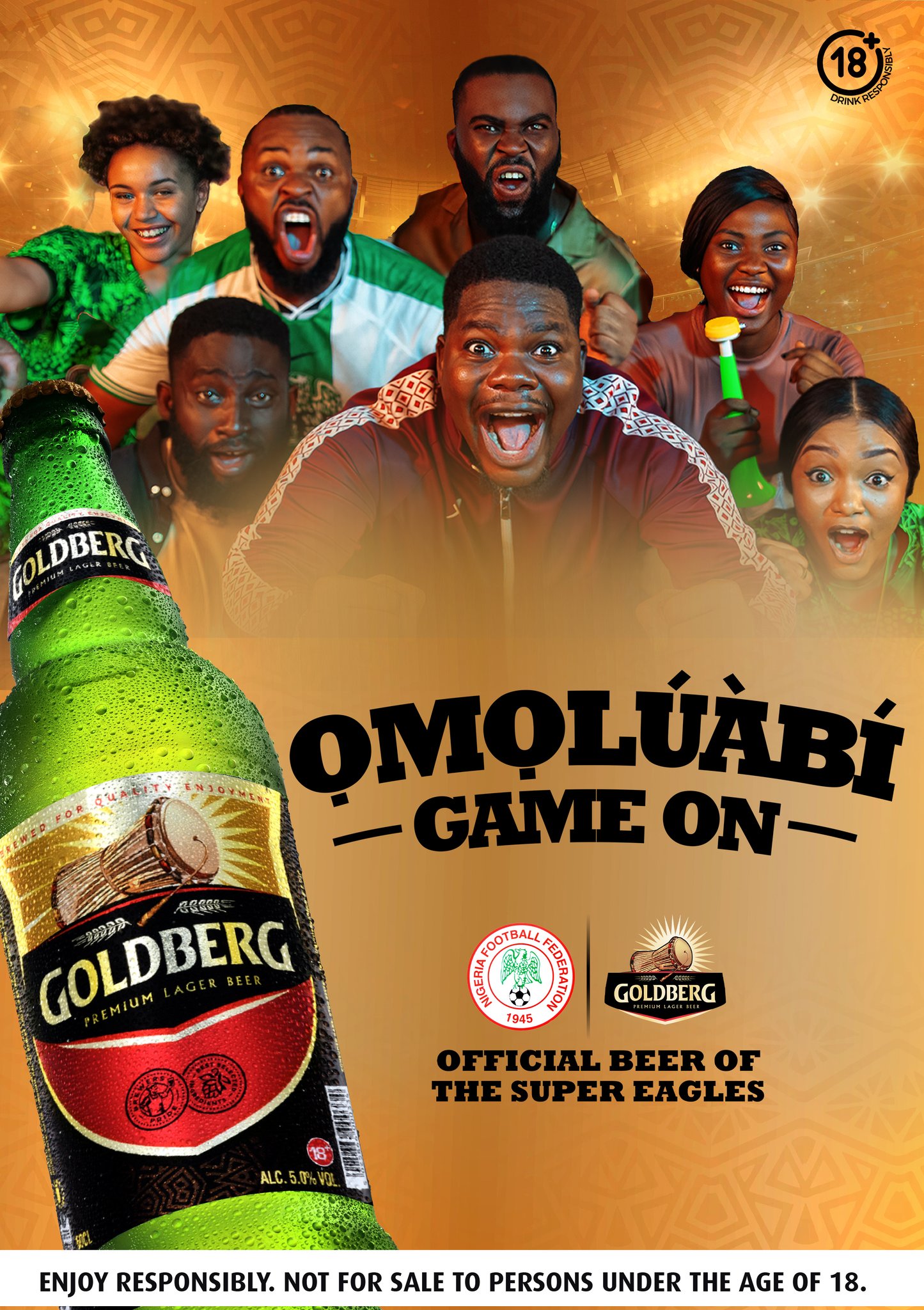 Goldberg Launches ‘Game On’ Campaign, Set To Elevate Consumers’ Experience As AFCON 2024 Kicks-Off