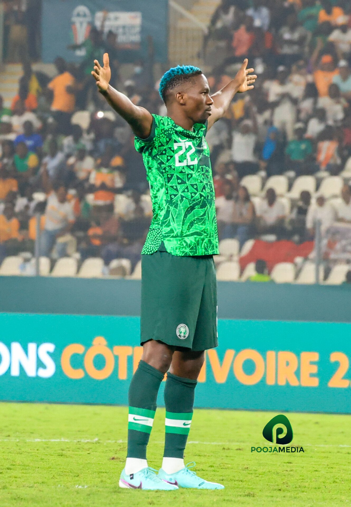 Super Eagles Star Explains His Penalty Style That Left Goalkeeper Of South Africa Stranded