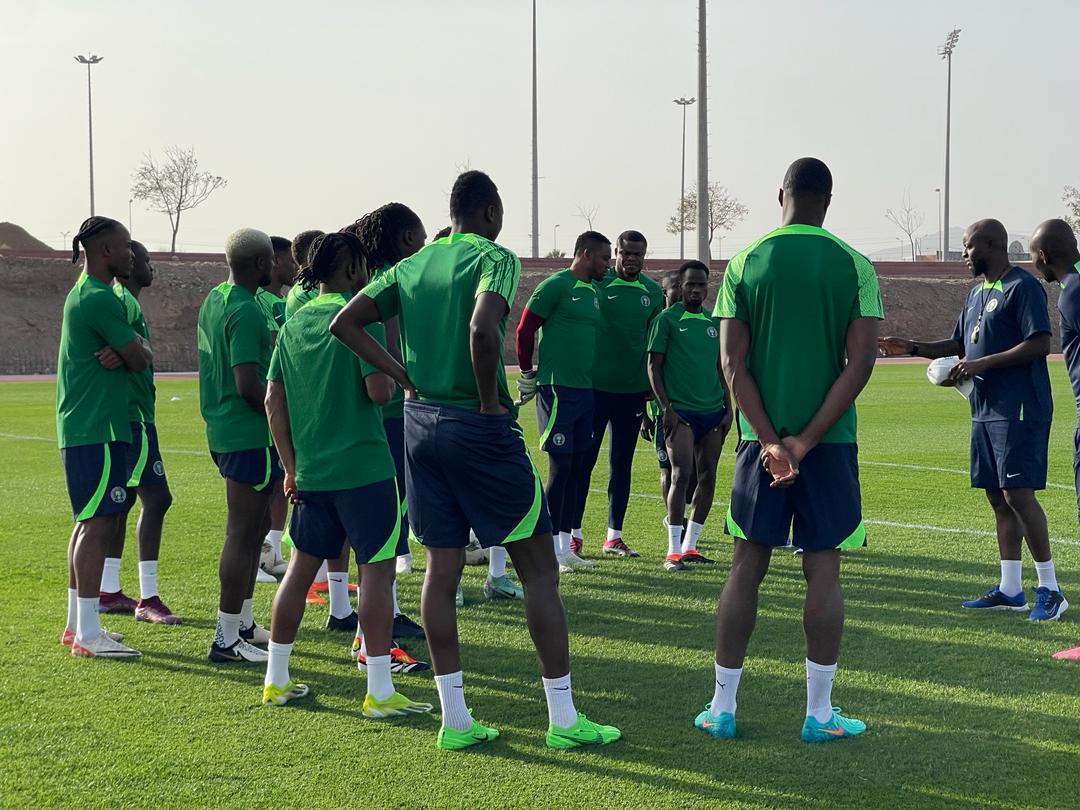 Details Of Super Eagles First Full Training Session With Finidi George, Shuns 3-4-3 Formation