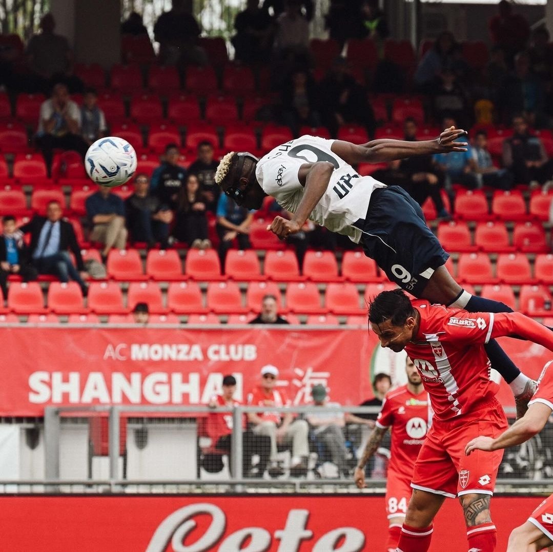I Wouldn’t Have Gone For The Ball- Osimhen Leaves Drogba Stunned With Stunning Header Against Monza