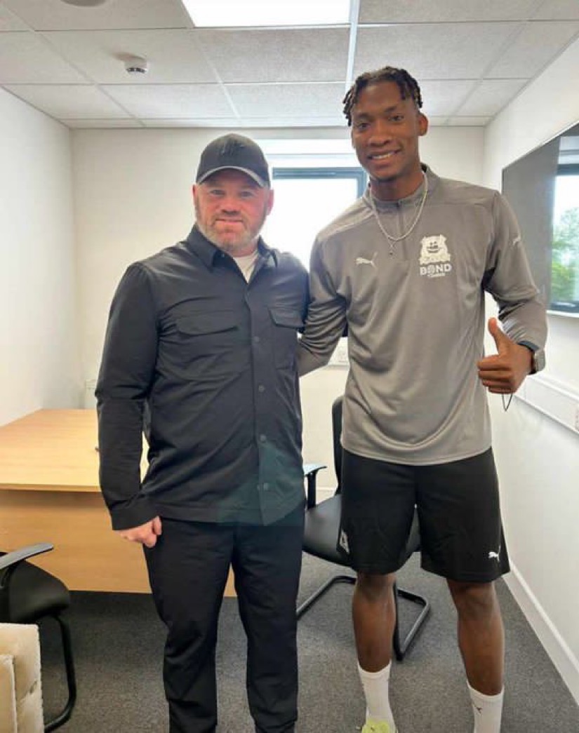 Rooney Makes Ex Nigeria U20 Striker His First Signing At English Side Plymouth