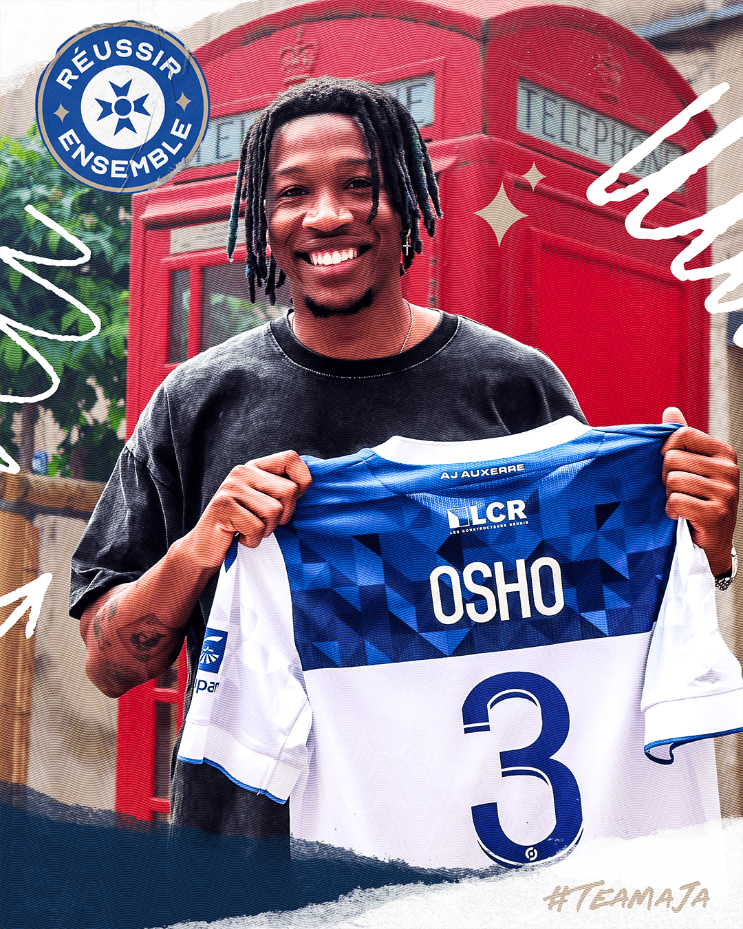 Newly Invited Super Eagles Defender Joins French Ligue 1 Side Auxerre On A Free Transfer