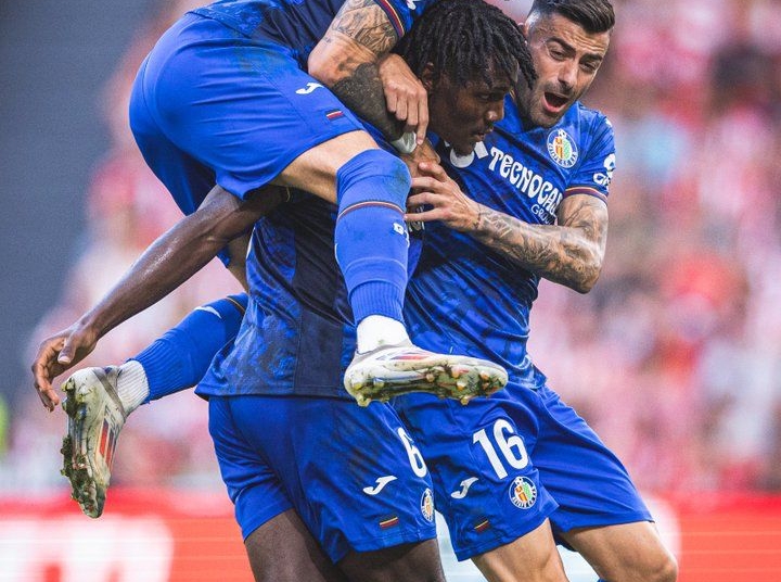From Owerri To Scoring In LaLiga In Two Years- Uche Rescues Getafe From Defeat Against Bilbao