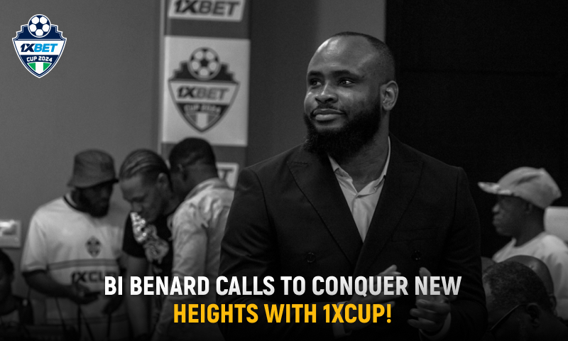 Bi Benard: “1xCUP gives youth a chance to earn a living and will give a lot more positive emotions to people”