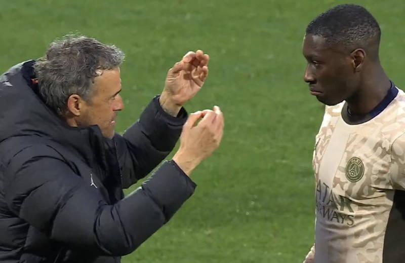 PSG Coach Luis Enrique Sends Kolo Muani Packing In Favour Of Signing Super Eagles Striker