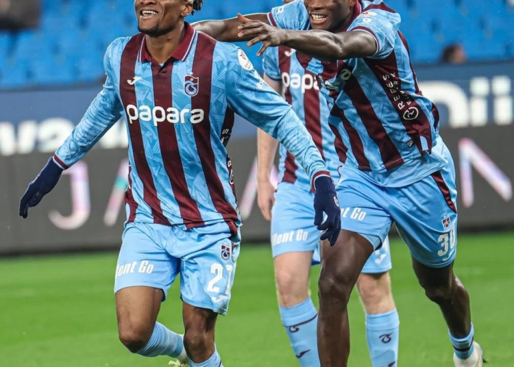 New Super Eagles Defender Nets Brace, Onuachu Hit Goal Number 18 For Trabzonspor