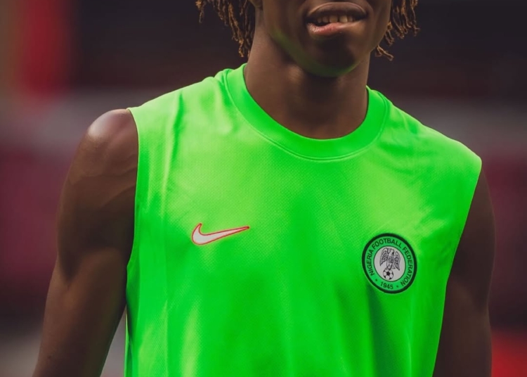 New Boy Bewene Stars, Impresses Chelle In Super Eagles Training