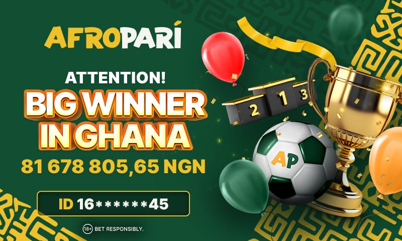 July Big Winner on AfroPari: how an 18-match accumulator brought a player x6647 odds